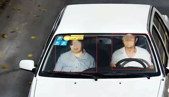 开车安全带识别